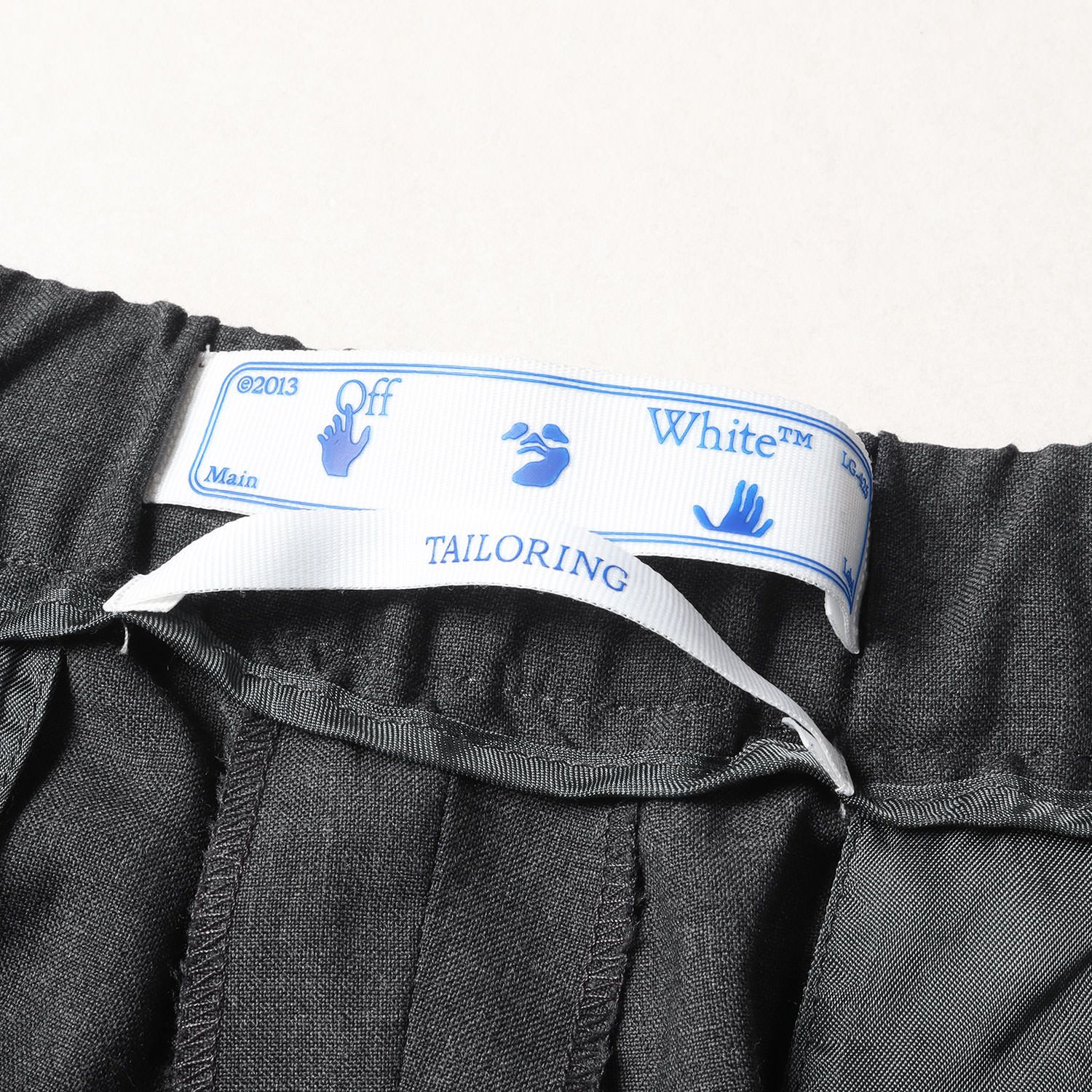 OFF-WHITE オフホワイト パンツ サイズ:S 21SS サマーウール イージー 