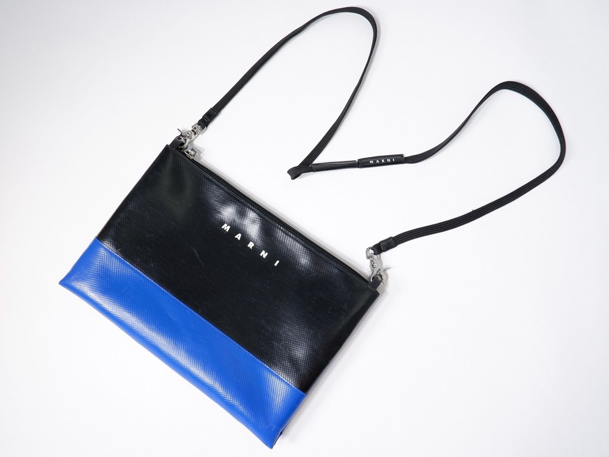 MARNIマルニ TRIBECA PVCショルダーバッグ3way ハンドクラッチバッグ - MBGA79035