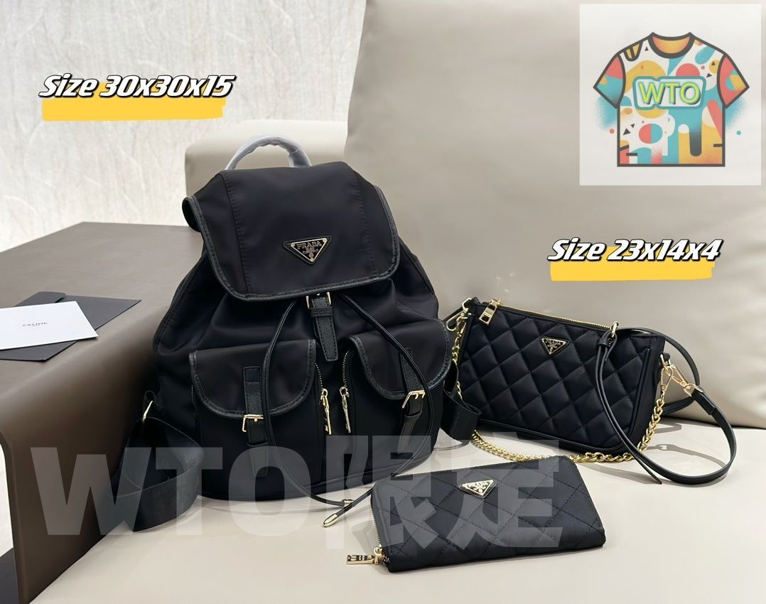 今日WTO】Prada プラダ 組み合わせパック 三つの割引価格-WTO2