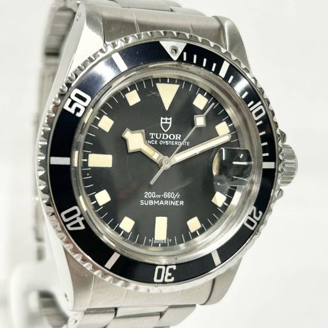 チュードル TUDOR 94110 サブマリーナスノーフレーク Submariner Snowflake メンズ 腕時計 ブラック