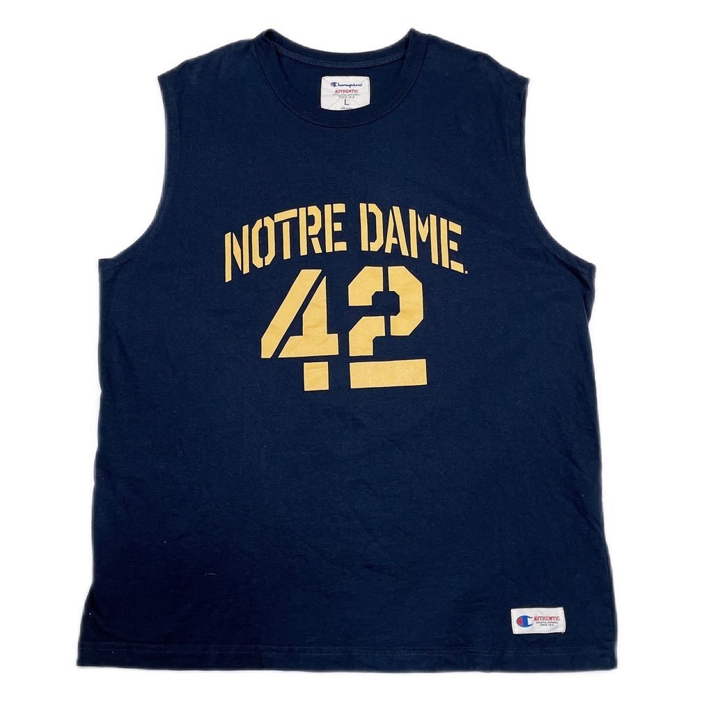 Lsize NOTRE DAME Champion tanktop