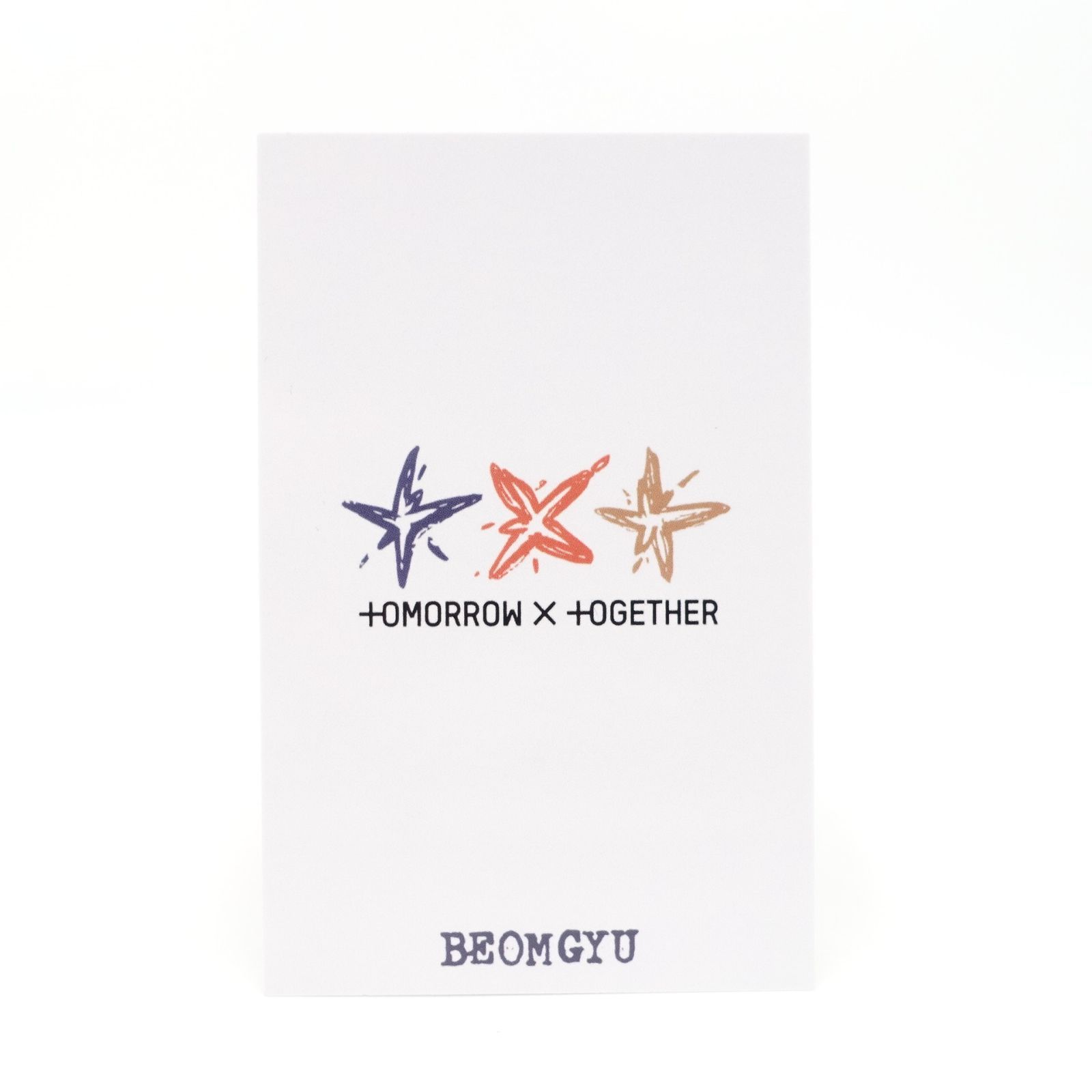 TXT ボムギュ tomorrow トゥバ 事前収録 韓国 サノク トレカ