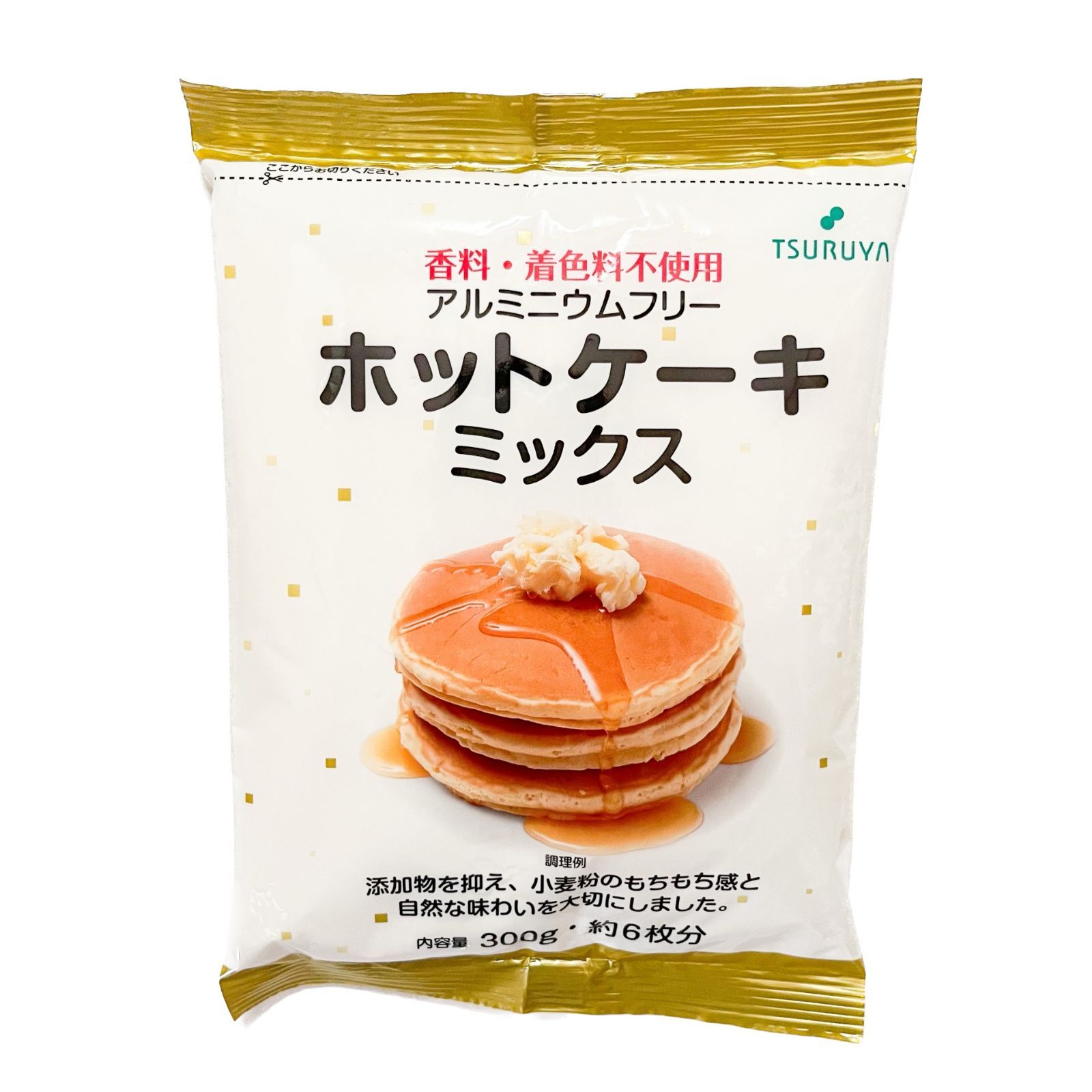 ツルヤ 香料・着色料不使用ホットケーキミックス2袋セット - 米・雑穀