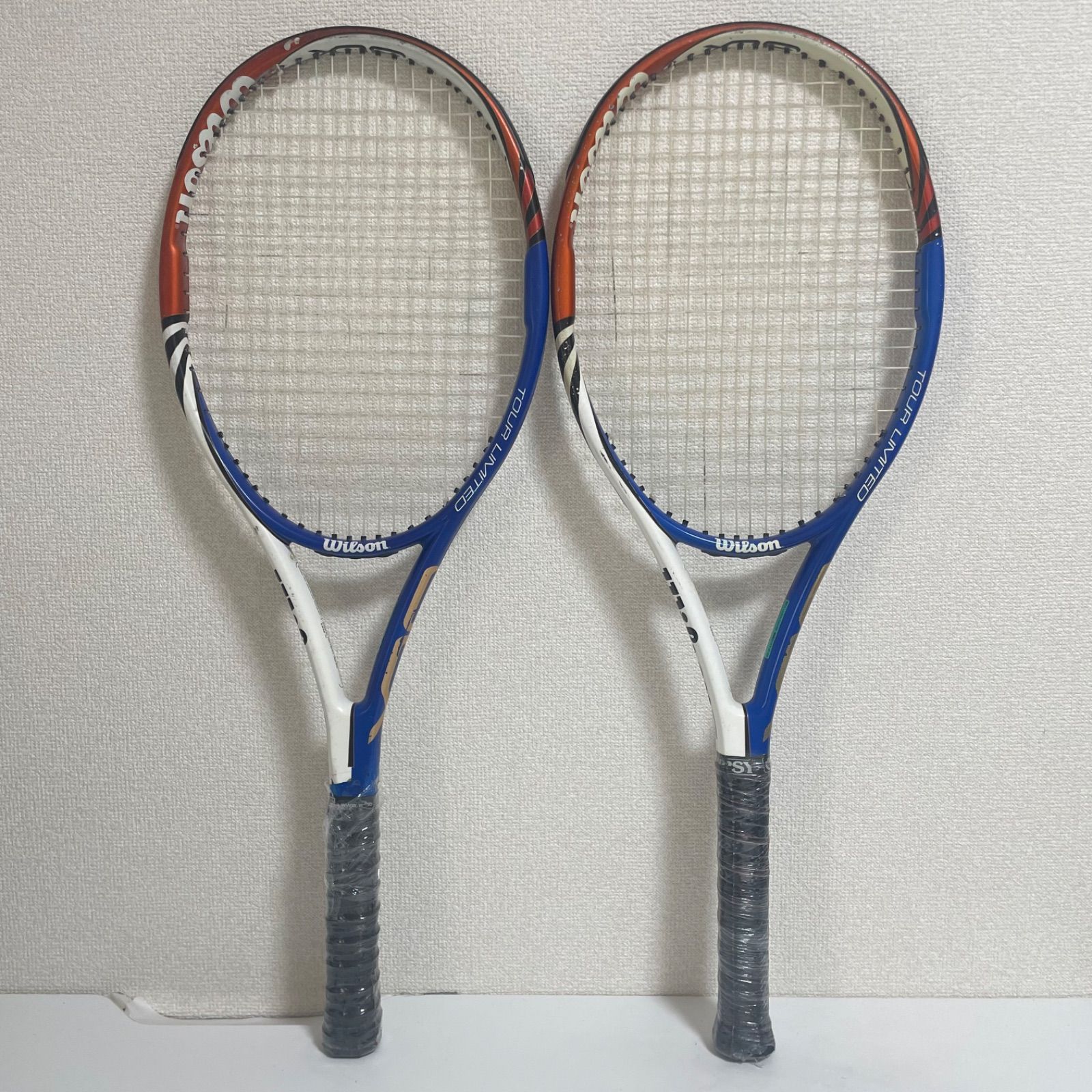 Wilson BLX tour limited テニスラケット 2本 Amazon.co.jp: Kei Nishikori Limited Color Wilson Tour BLX 95