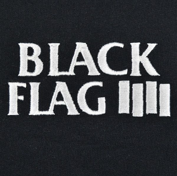 BLACK FLAG Bars & Logo プルオーバー パーカー オフィシャル BLACK FLAG Bars & Logo プルオーバー パーカー | GEEKHEAD