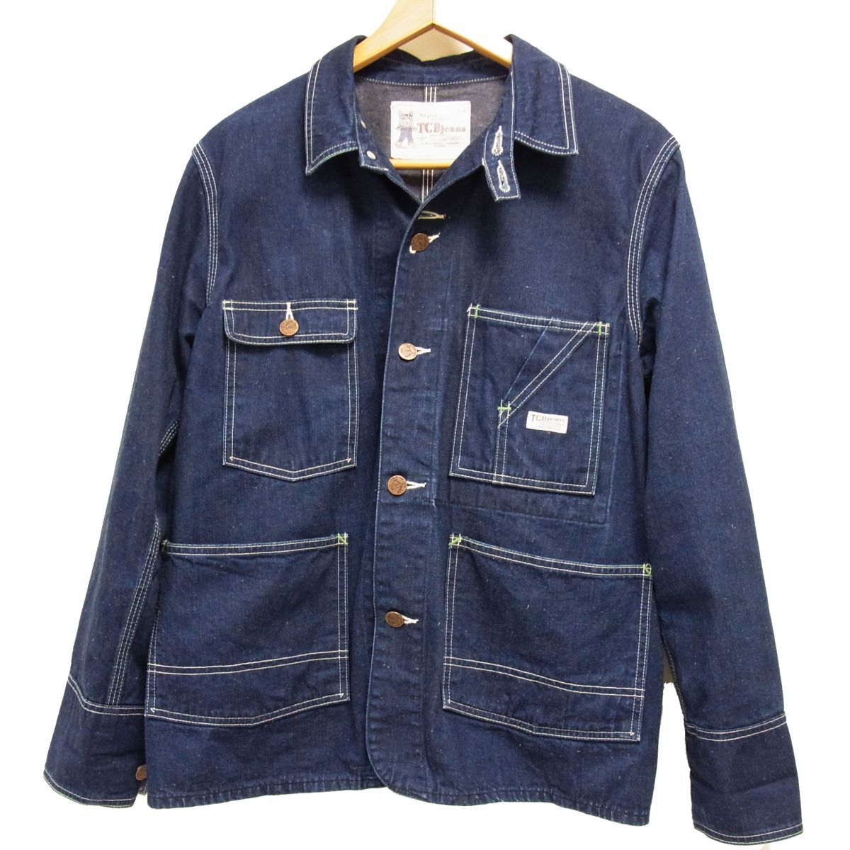 TCB jeans Tabby's Jacket カバーオール 10oz - メルカリ