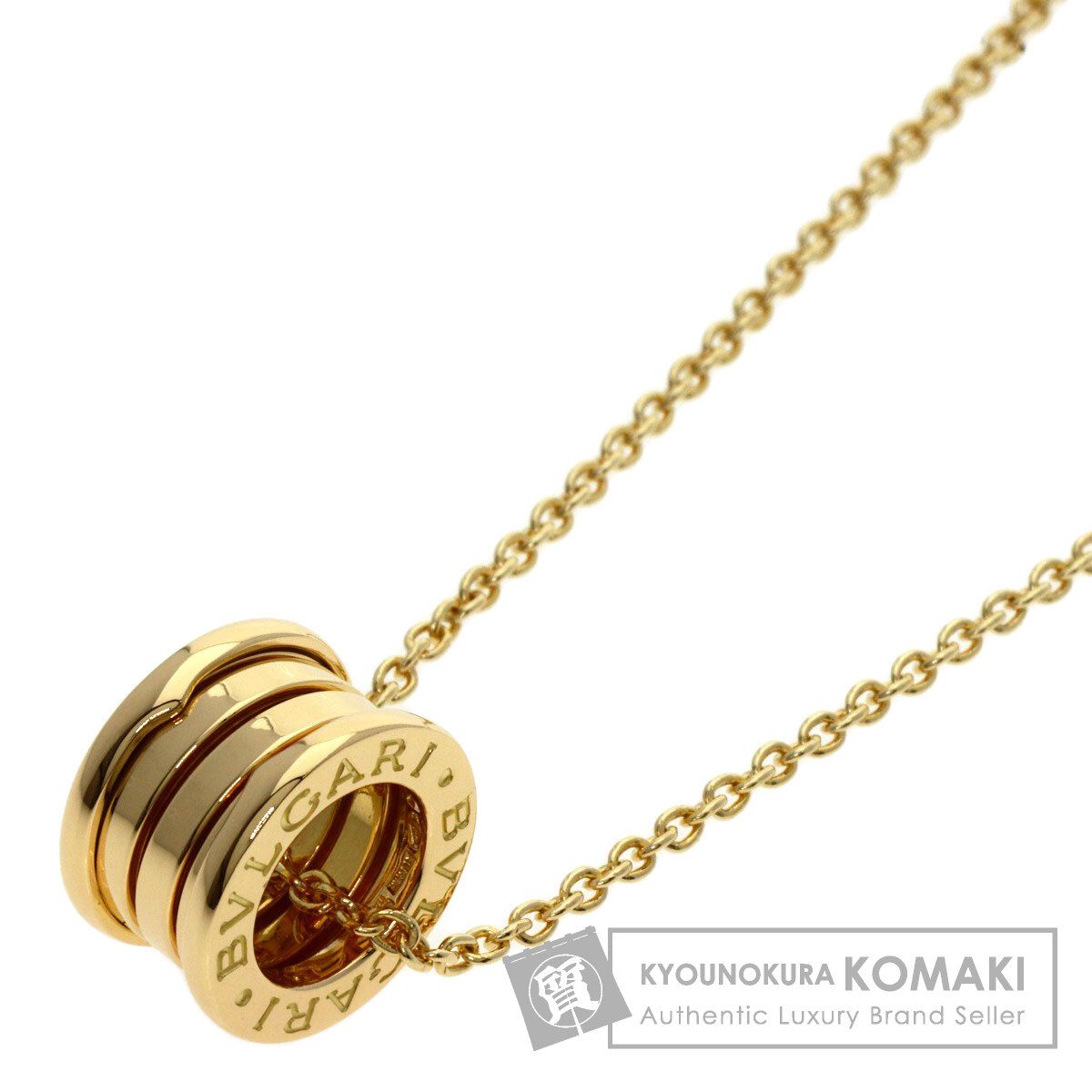 BVLGARI ブルガリ B-zero1 ビーゼロワン ネックレス K18YG レディース