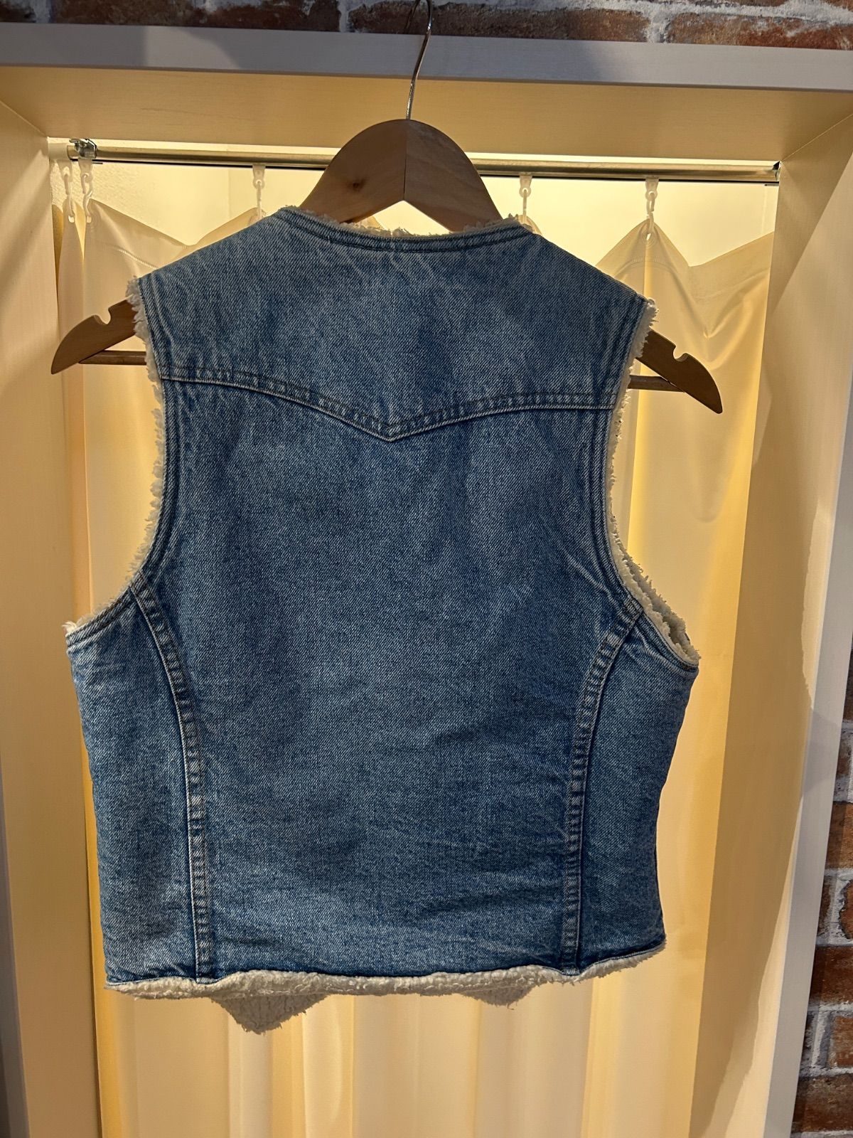 リーバイス Levi s 70 Gジャンベスト ボアベスト インディゴ サイズS A-1430