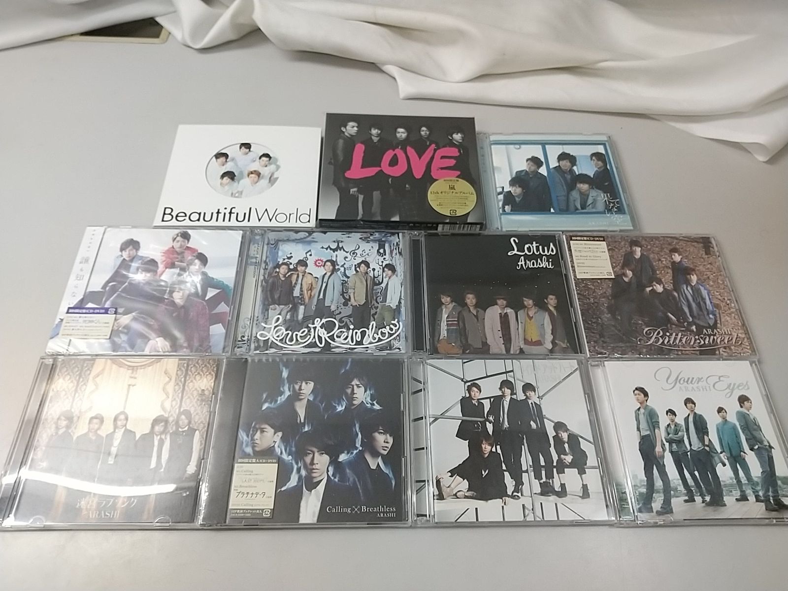 嵐　CD　シングル　まとめ売り　バラ売り可 一部未開封・まとめ売り・バラ売り不可】嵐CD シングル&アルバム