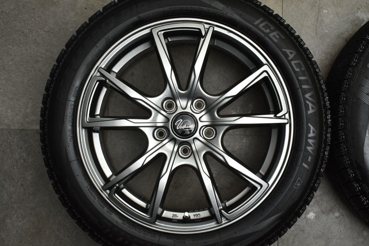 WEDS レオニス LV BS 2024年製 205/55R17 ステップワゴン ウェッズ レオニス LV 205/55R17 ヴォクシー ステップワゴン Weds