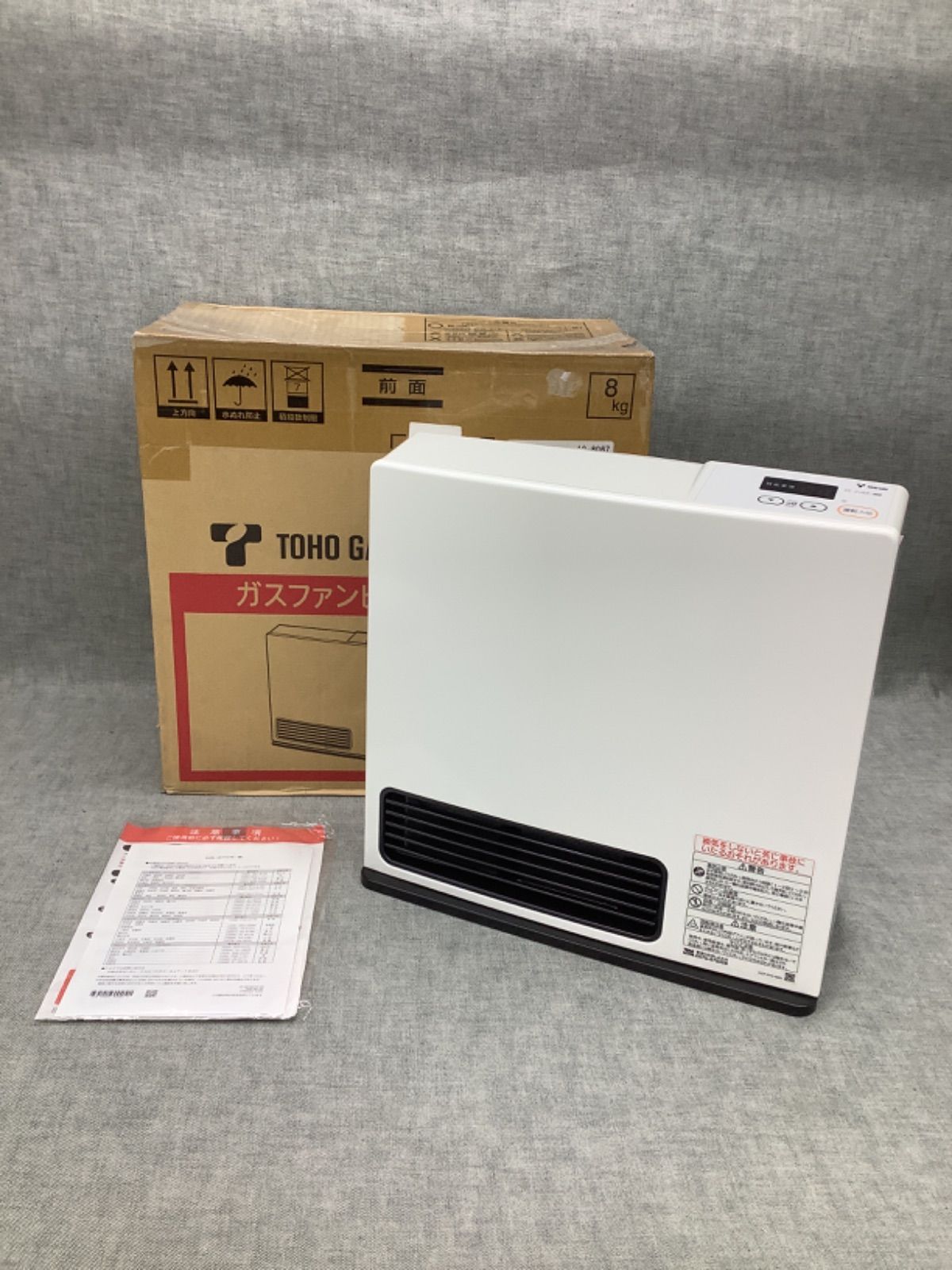 V MS24121404 ≪品≫ TOHO GAS ガスファンヒーター RC-41FHD 【公式通販】