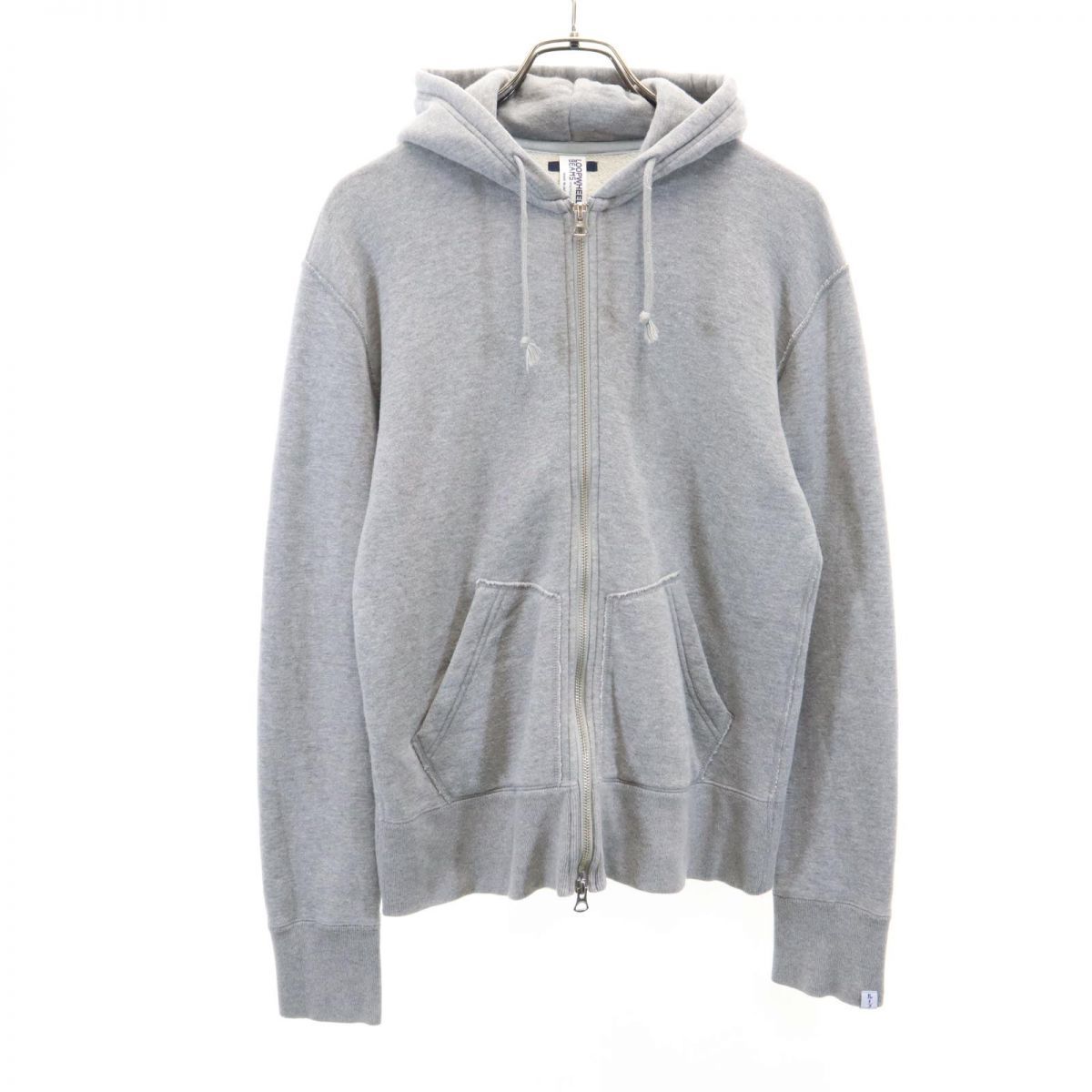 LOOPWHEELER × BEAMS ジップパーカー L グレー スウェット 【公式通販】