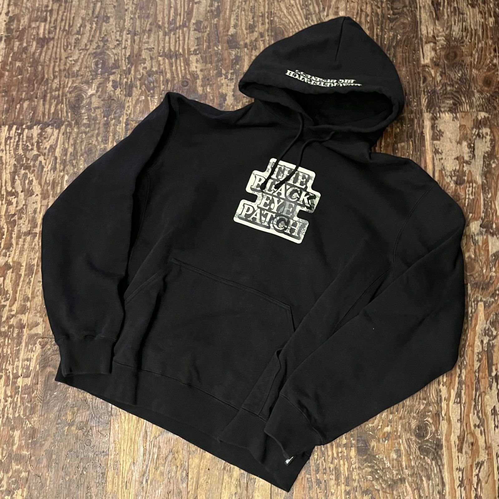 DOLLAR BILL OG LABEL スウェット ブラックアイパッチ S BlackEyePatch《ブラックアイパッチ》| OG DOLLAR BILL HOODIE