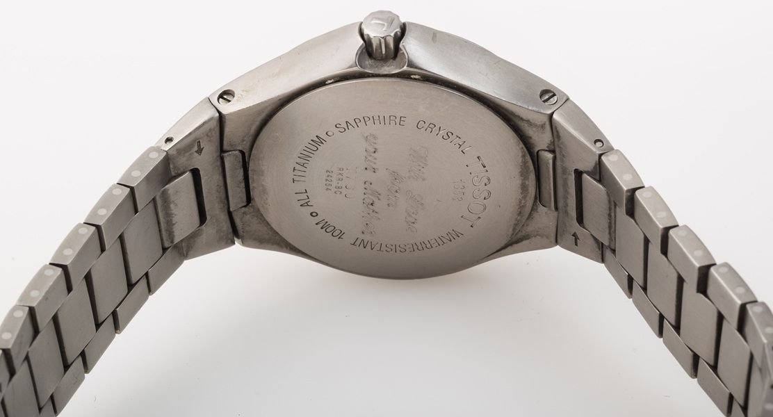 TISSOT(ティソ) クォーツ チタンウォッチ 腕時計 品番t24-294 TISSOT(ティソ) クォーツ チタンウォッチ 腕時計 品番t24-294 - メルカリ