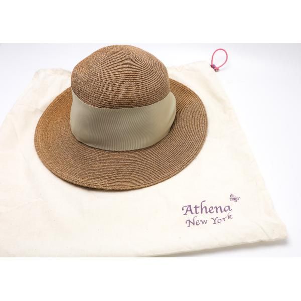 Athena New York アシーナ ニューヨーク レディース ストローハット