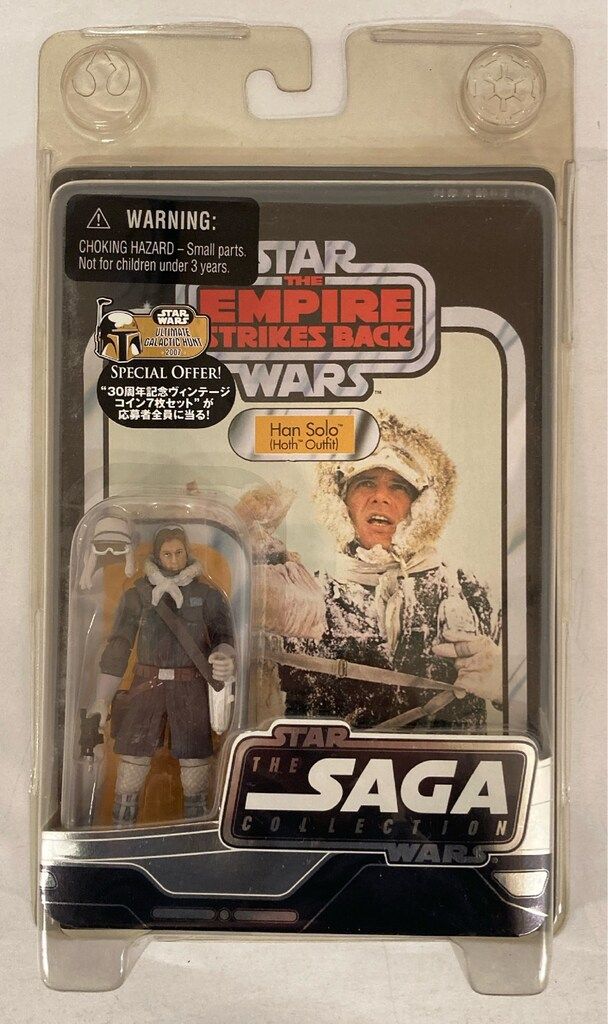 HASBRO THE SAGA COLLECTION HAN SOLO (HOTH OUTFIT) 3.5インチ - メルカリ