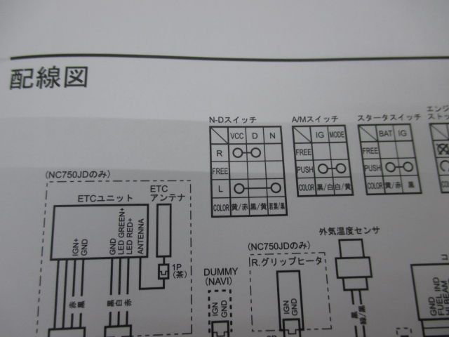 NM4-01 NM4-02 サービスマニュアル NC750J NC750JD RC82 ホンダ 正規
