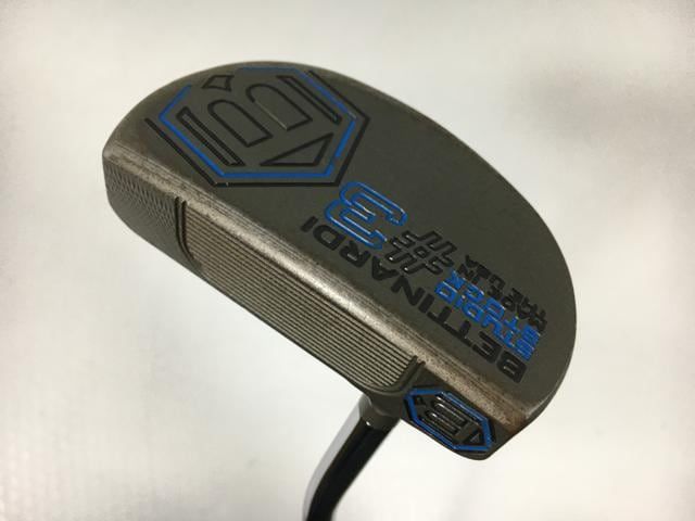 お買い得品！【中古ゴルフクラブ】RJベティナルディ スタジオストック SS-3 パター 2010 オリジナルスチール パター【14日間返品OK】 返品OK 【中古ゴルフクラブ】RJベティナルディ スタジオストック SS-3