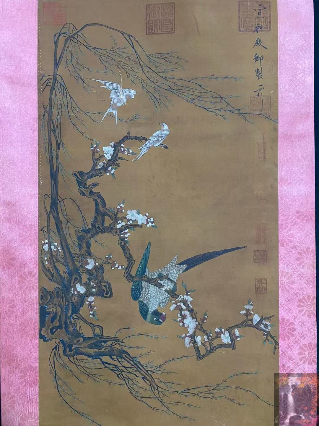 水墨画 桜 小森清 山と川の風景 【水墨画アーカイブ】桜と川の風景画を