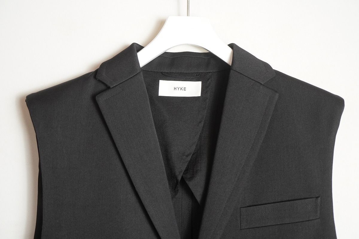 HYKE ダウンベスト 美品 楽天市場】hyke ベストの通販