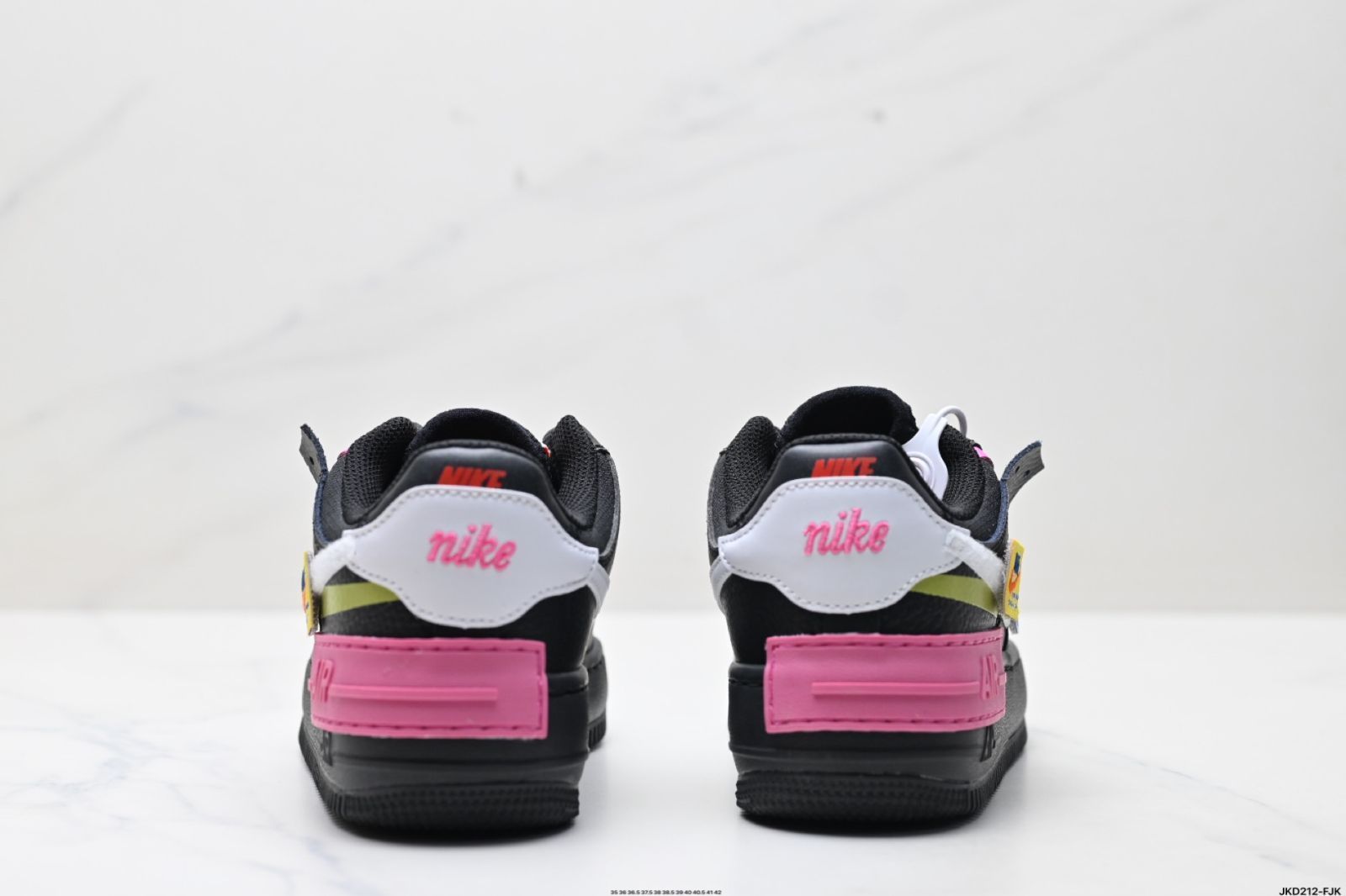 ナイキ NIKE WMNS Air Force 1 Shadow 新少女系デコンストラクティヴィズムデザイン マカロンエアフォースワン 軽量ハイヒール ロートップ マルチマッチスケートシューズ STEELWINDOWSANDDOORS_COM