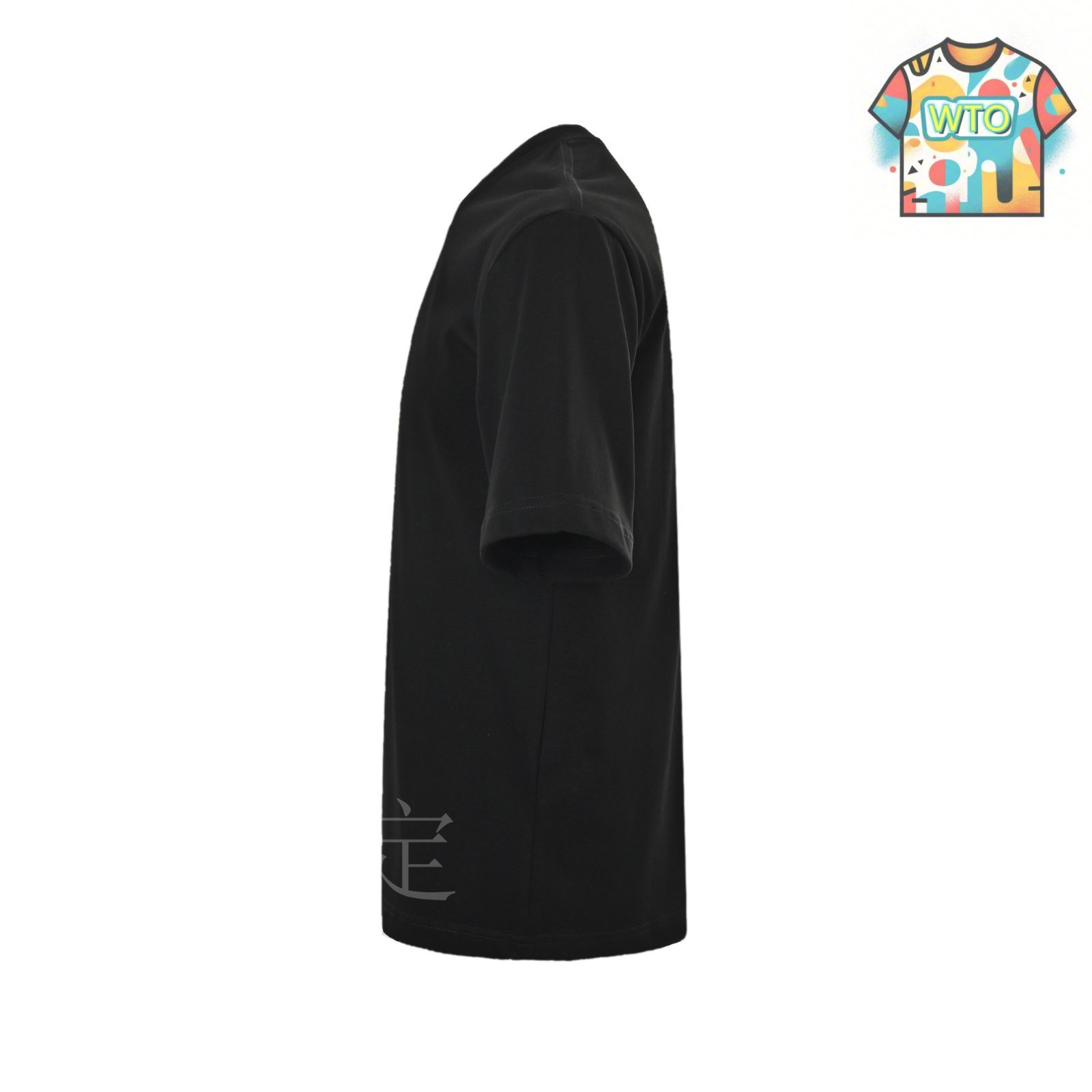 Louis Vuitton ロゴプリント 半袖Tシャツ ブラック　並行輸入 今日特価】Louis Vuitton スローガンプリントユニセックス T
