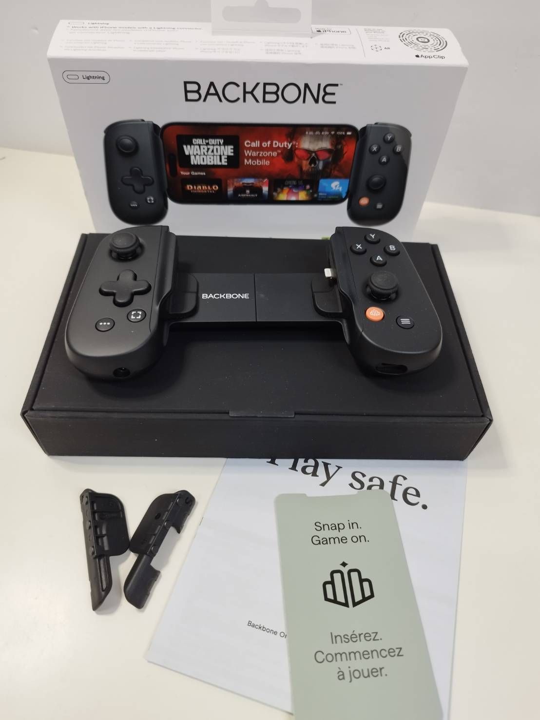 【極美品】BACKBONE One 第2世代 Lightning端子 SOURCENEXT 343950 Backbone One【PlayStationデザインモデル