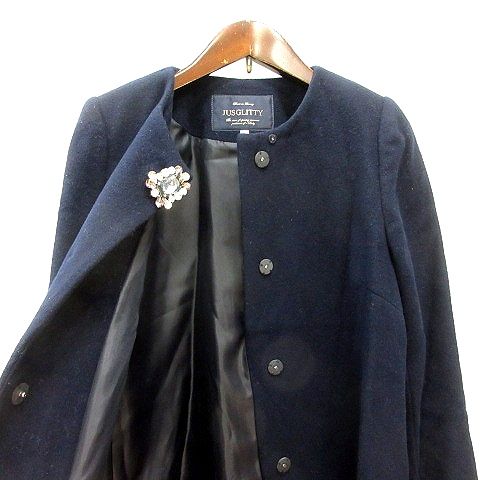 JUSGLITTY ネイビー ケープコート SHIPS｜quaranciel: リバー ケープ コート | Rakuten Fashion