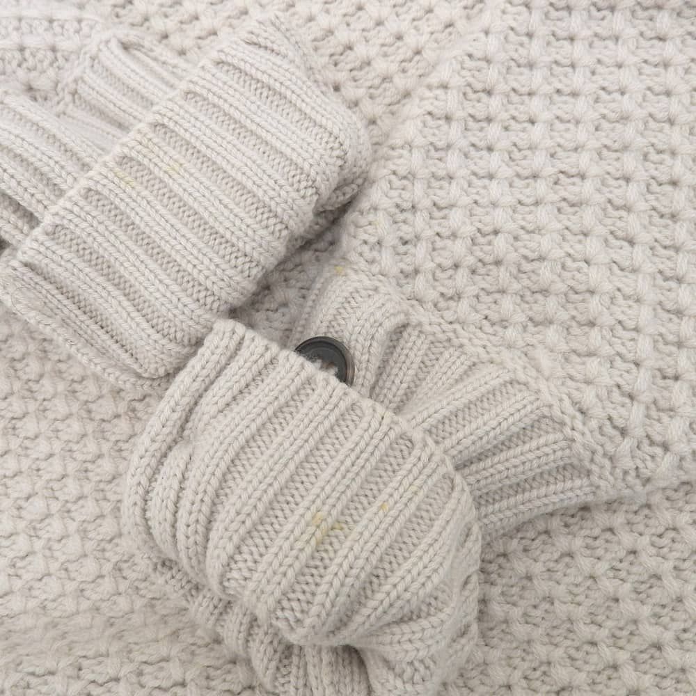 アニオナ　AGNONA ホワイトカシミア　ニット 超美品 アニオナ Agnona セーター レディース ホワイトカシミア