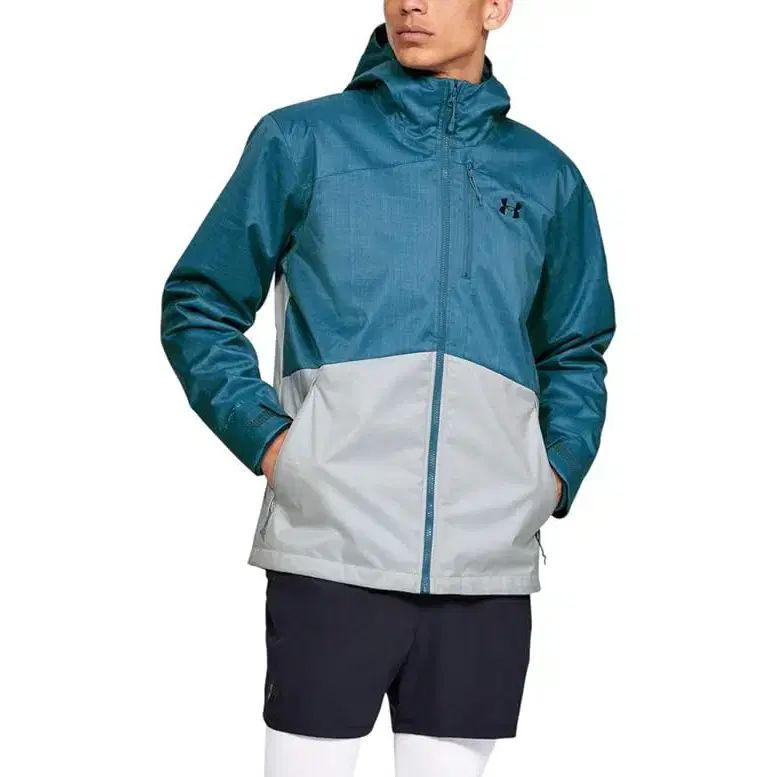 241 ー UNDER ARMOUR(アンダーアーマー) Porter(ポーター) スリーインワン ジャケット 青 サイズ XXL