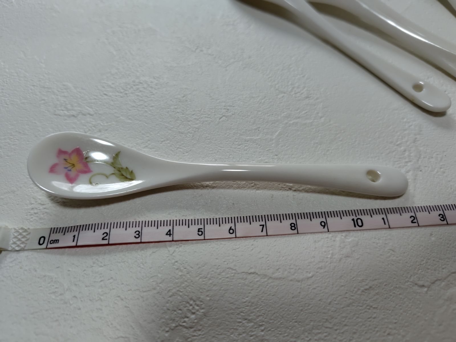 昭和レトロの花柄ティースプーン5個 - メルカリ