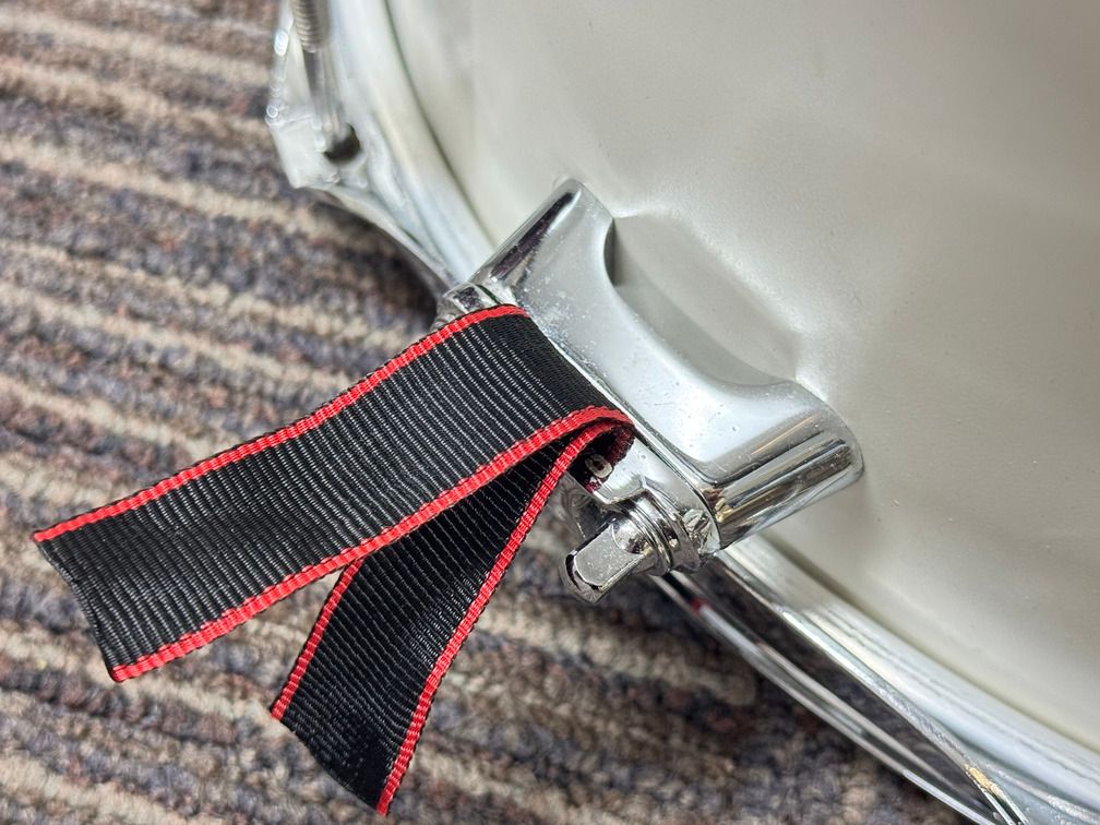 CANOPUS YAIBA2 6.5x14 Snare Drum Matt White LQ JSB-1465-MW-LQ WWW_TRAVELLANDINDIA_COM