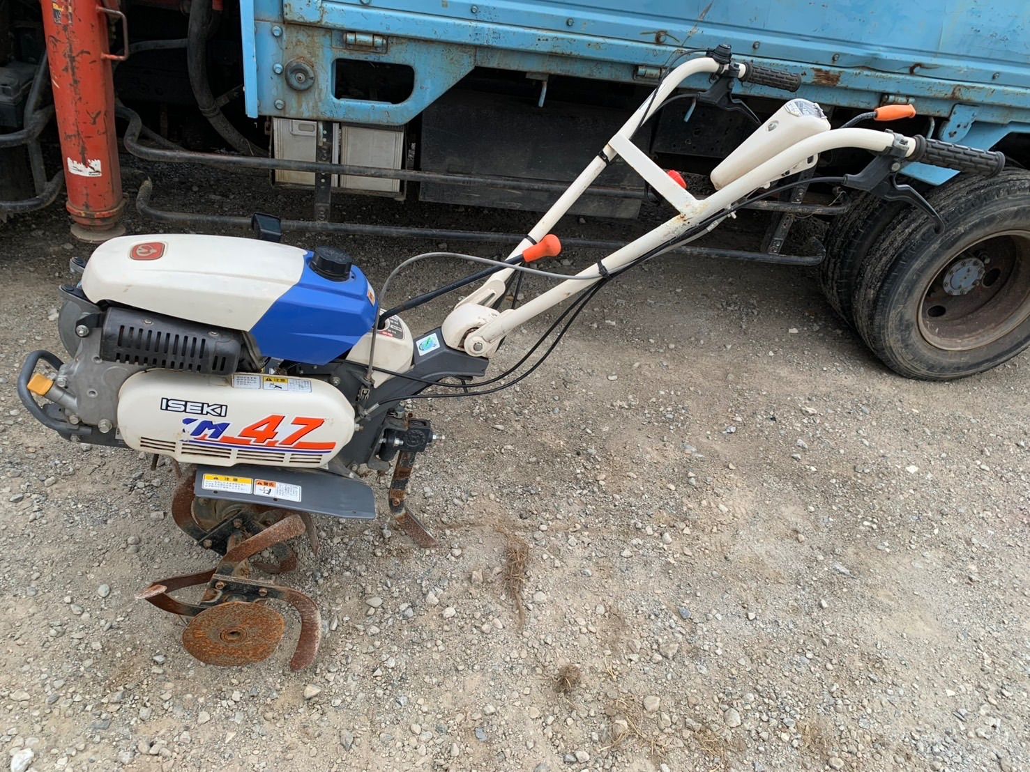 埼玉発 イセキ KM47 耕運機 管理番号251009-1