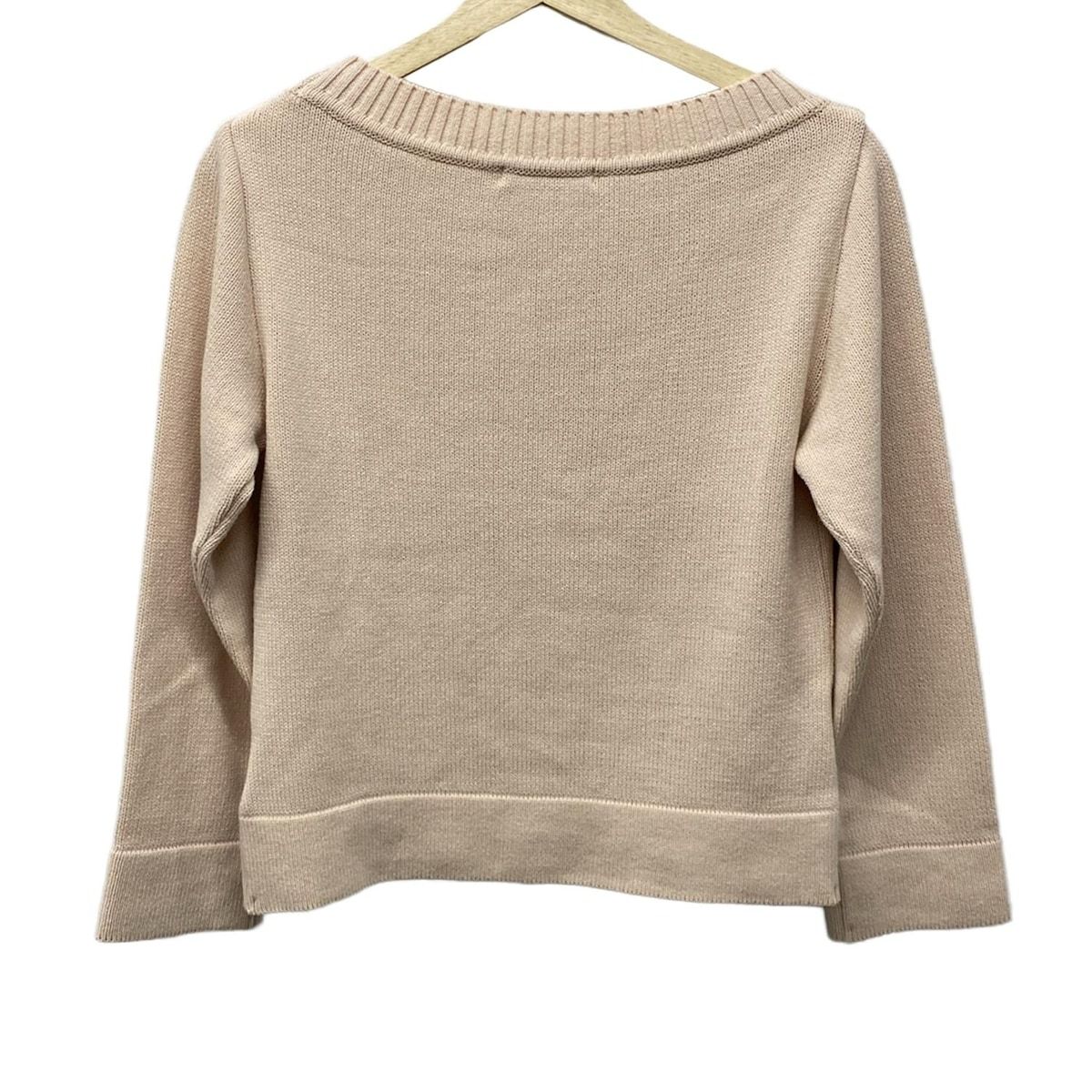 Rene ルネ 長袖セーター サイズ34 S レディース - ライトピンク ボートネック