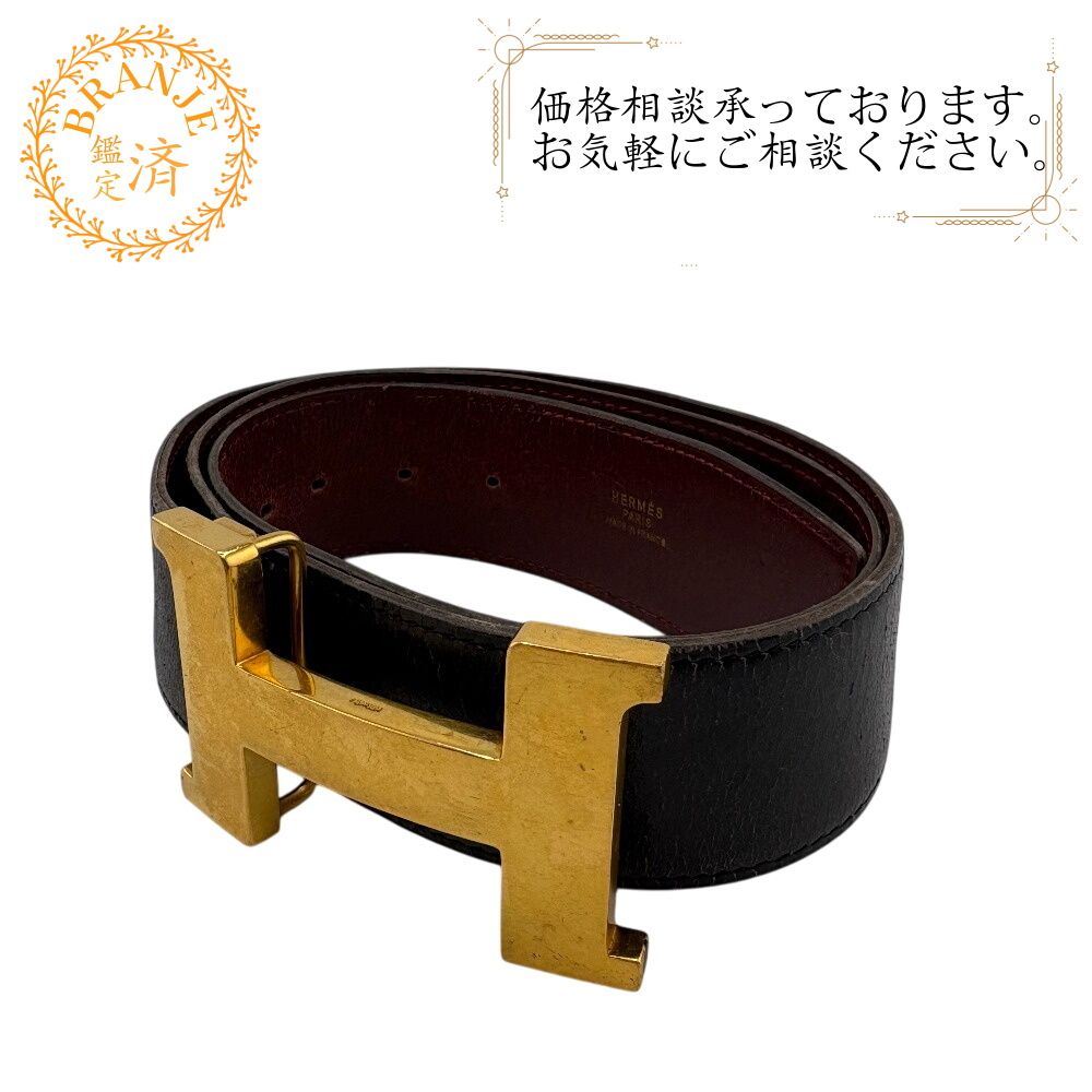 HERMES エルメス ヘルメス コンスタンスH ベルト ブランド ジーンズ ワンピース カジュアル ビジネス ブラック メンズ おすすめ 人気