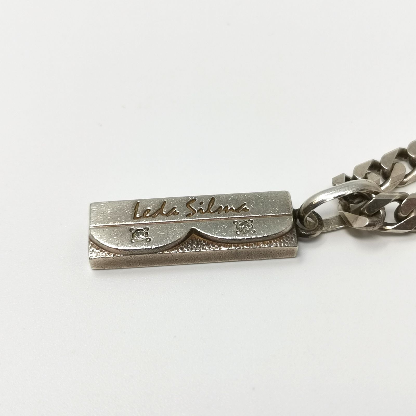 Leda SILMA レダシルマ 喜平 ネックレス シルバー系 中古美品 管理番号