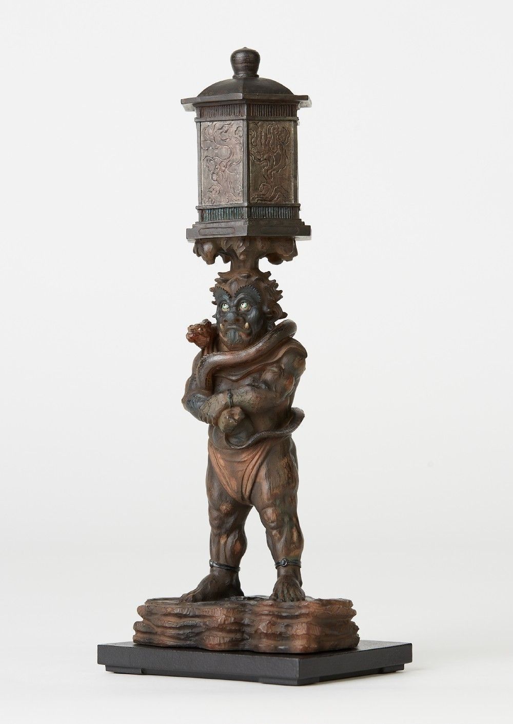 イスム TanaCOCORO 掌 竜燈鬼 インテリア仏像