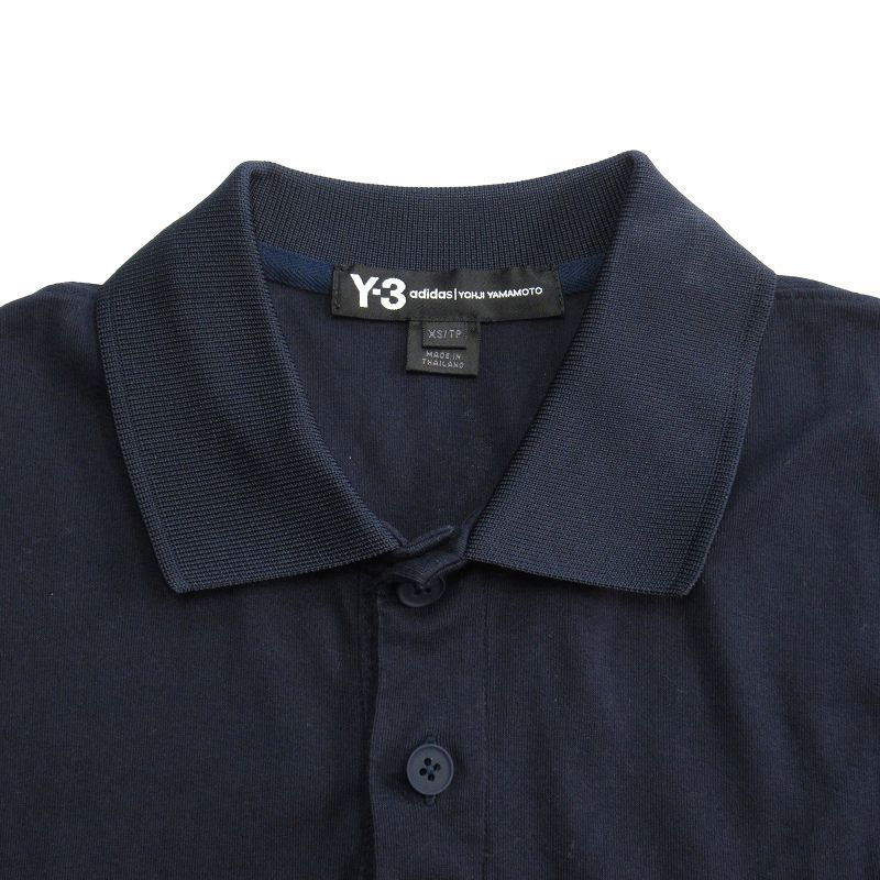 355 新品 Y-3 ワイスリー ポロシャツ ヨージヤマモト アディダス S 良品 19ss ワイスリー Y-3 ヨウジヤマモト Yohji Yamamoto
