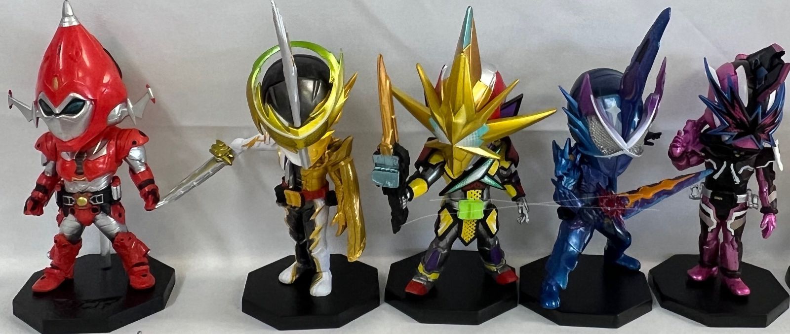 仮面ライダー フィギュア33種35個セット まとめ売り - メルカリ