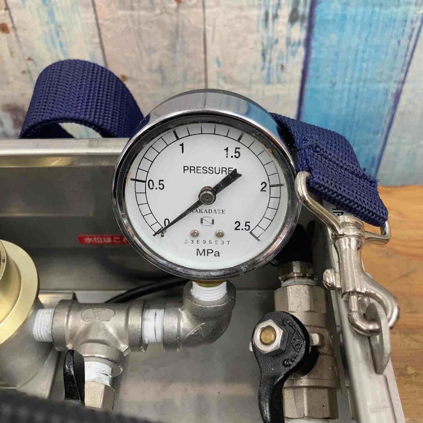 消防用ホース端末部耐圧試験機 ミヤテスターミニ