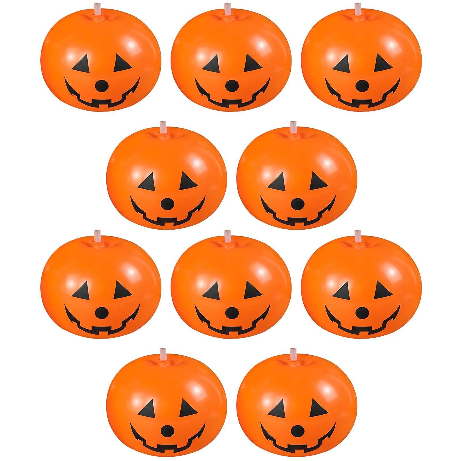まもなく終了 カボチャバルーン 10個セット ハロウィーン装飾パーティー 繰り返し利用 風船 ライトなし 膨脹 自己密封デザイン ハッピーハロウィン 飾り付け ショップデコレーション ルームデコレーション ゴースト カボチャ ハロウィン 雰囲気メーカ