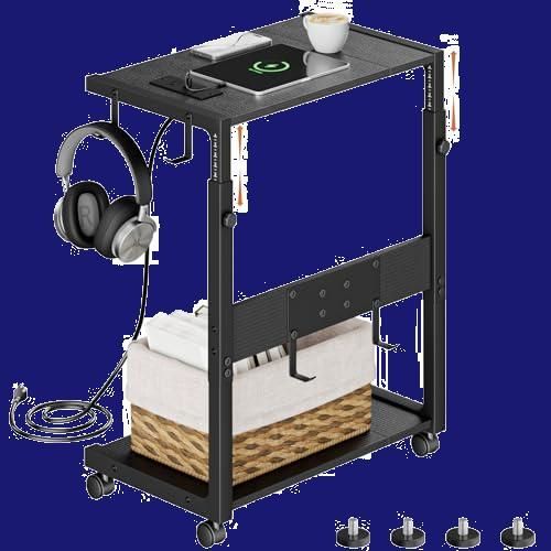 幅80cm 多機能高さ調節可能サイドテーブル デスクワーク 幅80cm 多機能高さ調節可能サイドテーブル デスクワーク Amazon.co.jp