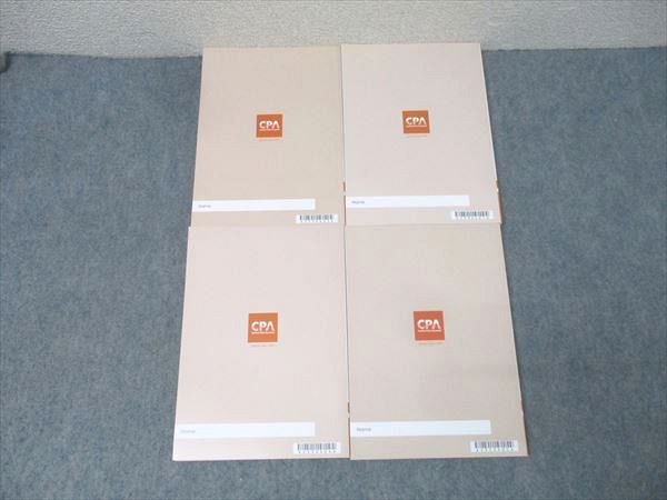 CPA会計学院 公認会計士講座 管理会計論 論文対策集 理論編/計算編1/2 2025年合格目標セット 未使用 計4冊 058R4D CPA会計学院 公認会計士講座 管理会計論 論文対策集 理論編/計算