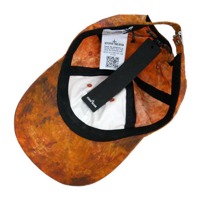 【STONE 】ロゴ キャップ 6パネル ストーン アイランド STONE ISLAND】ロゴ キャップ 6パネル ストーン アイランド