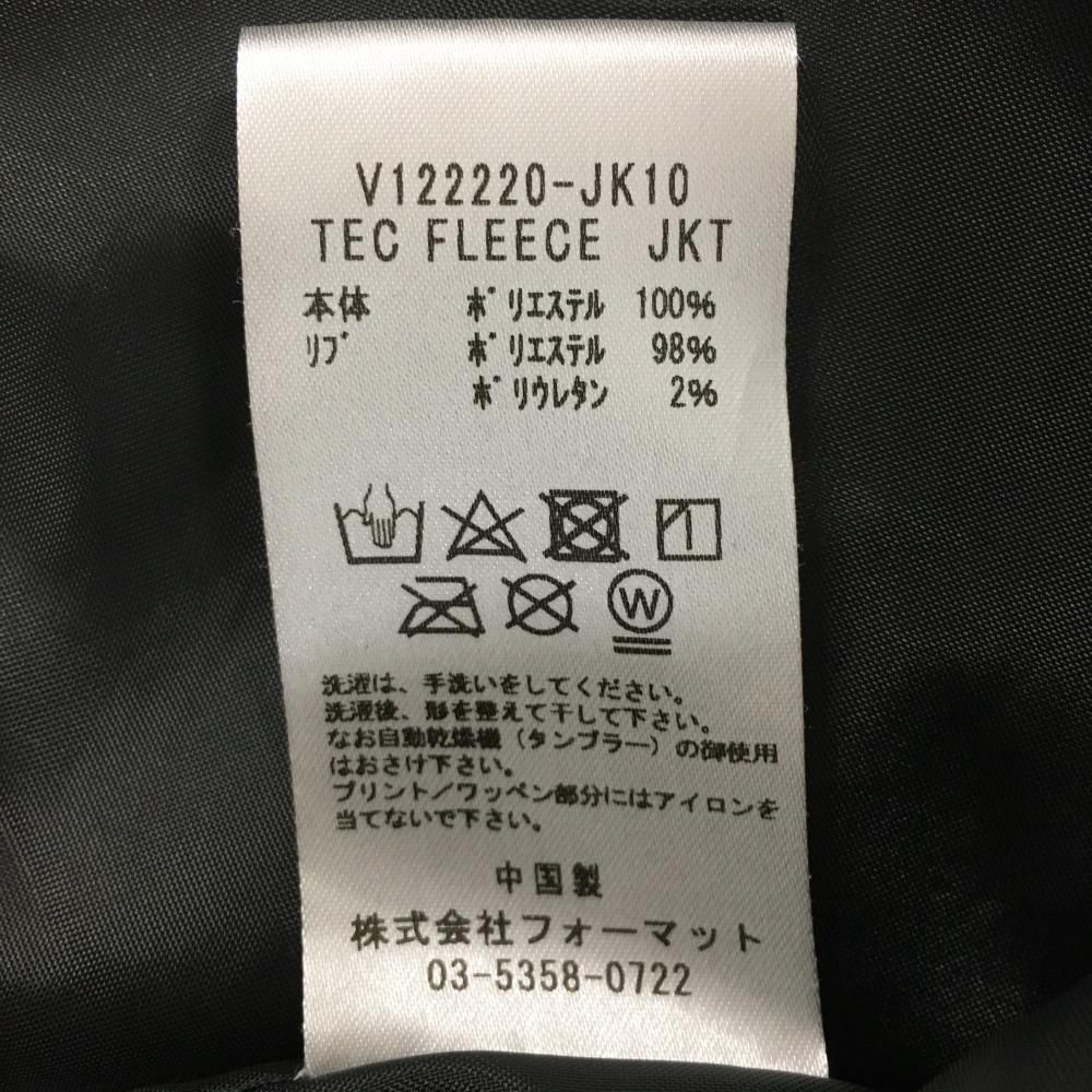 V12 ジャケット グレー フリース 裏地付 バックロゴ メンズ XL ゴルフウェア V12 WWW_OLIVIERBERNSTEIN_COM