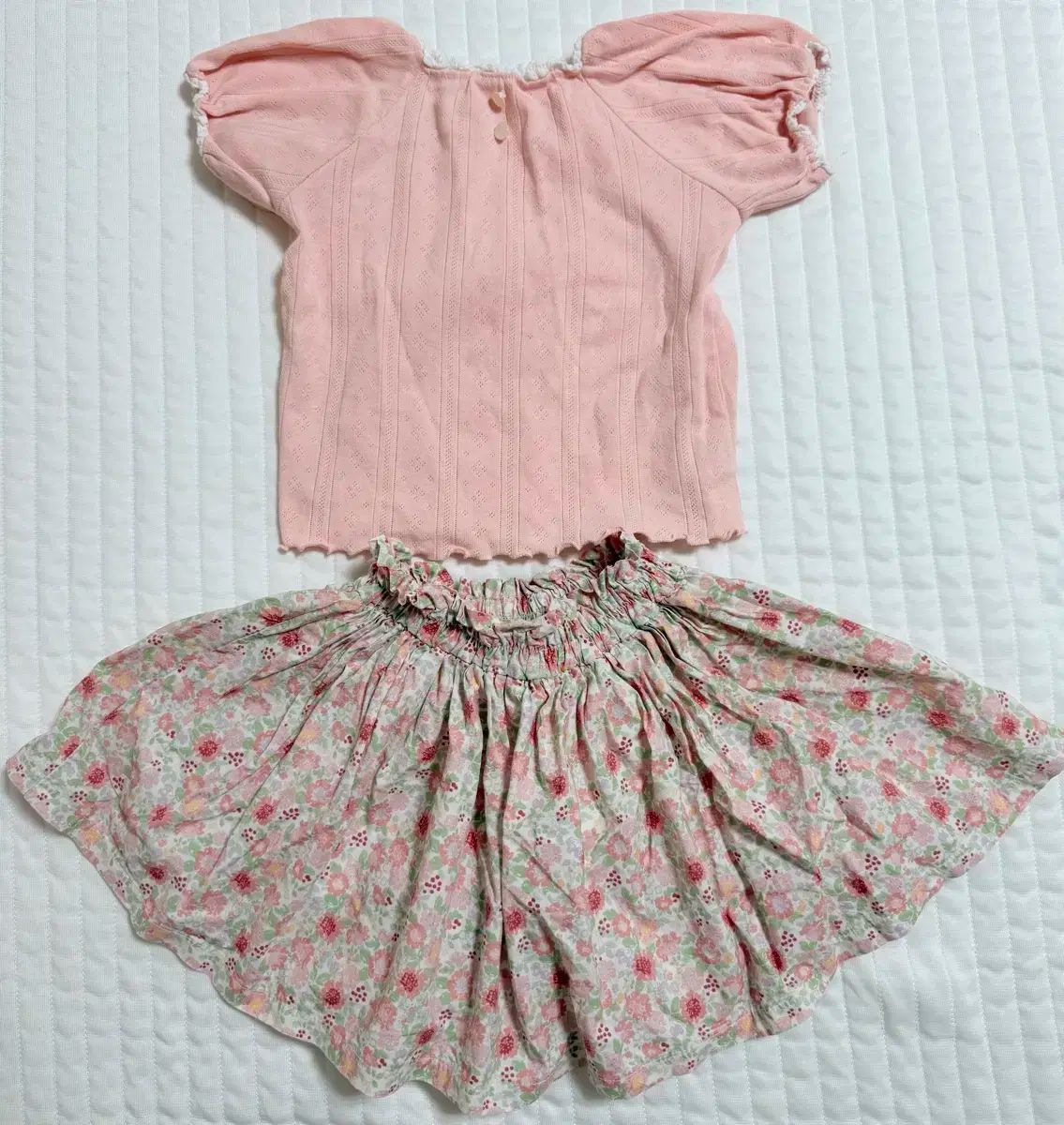 女児 モモアン 上下セット セットアップ 上下セットウェア | おしゃれな子供服 moimoln（モイモルン） 公式 レギンス付きシアースカート | おしゃれな子供服 moimoln（モイモルン