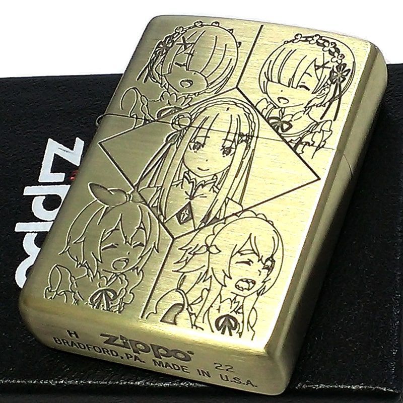 ZIPPO Re:ゼロから始める異世界生活 エミリア withメイド ジッポ 
