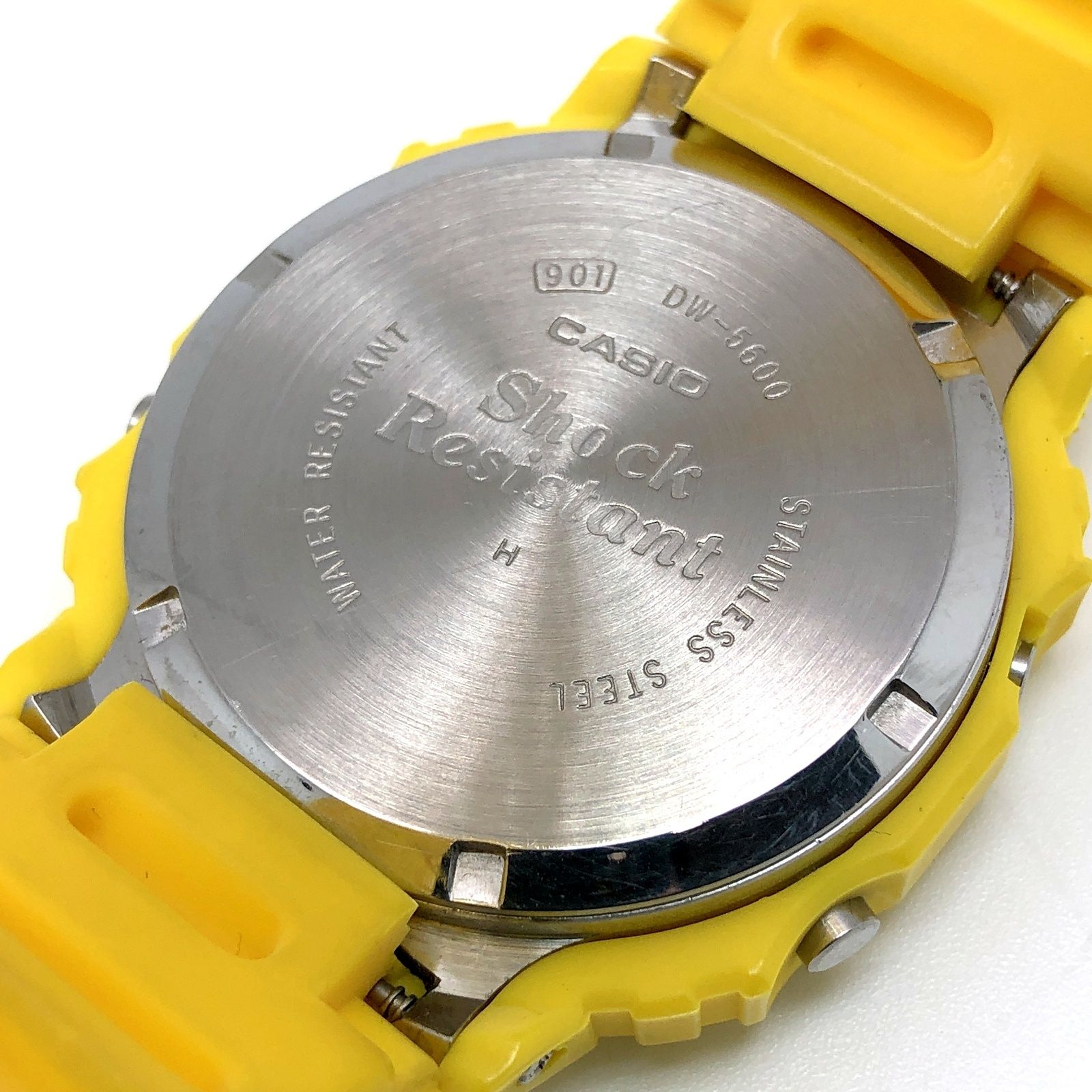 G-SHOCK ジーショック DW-5600C-9BV M901 海外200M表記 イエロー
