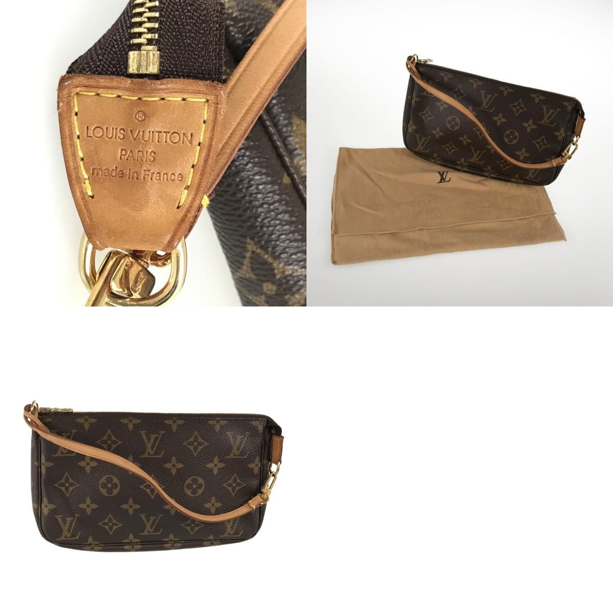 ルイ・ヴィトン LOUIS VUITTON モノグラム ポシェット アクセ
