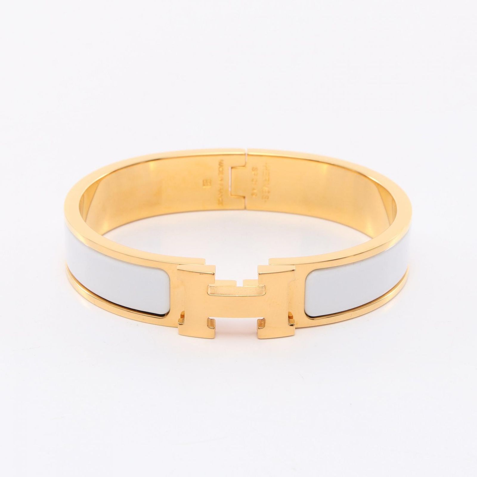 販売証明書付￼【hum】18kバングル et-BR113m M ボックス付 hum(ハム